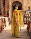 Musturd – 3 Piece Suit (Lawn + Chiffion Duptta)
